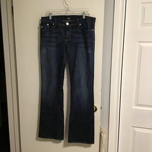 Rock & REPUBLIC Kasandra Midrise Mid Dark Bootcut Jeans Sz 32